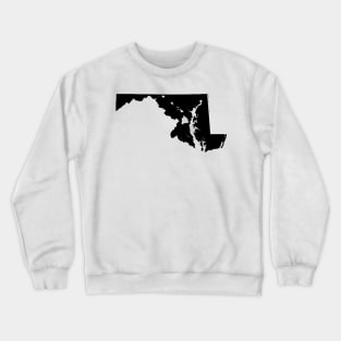 Maryland and Hawai'i Roots by Hawaii Nei All Day Crewneck Sweatshirt